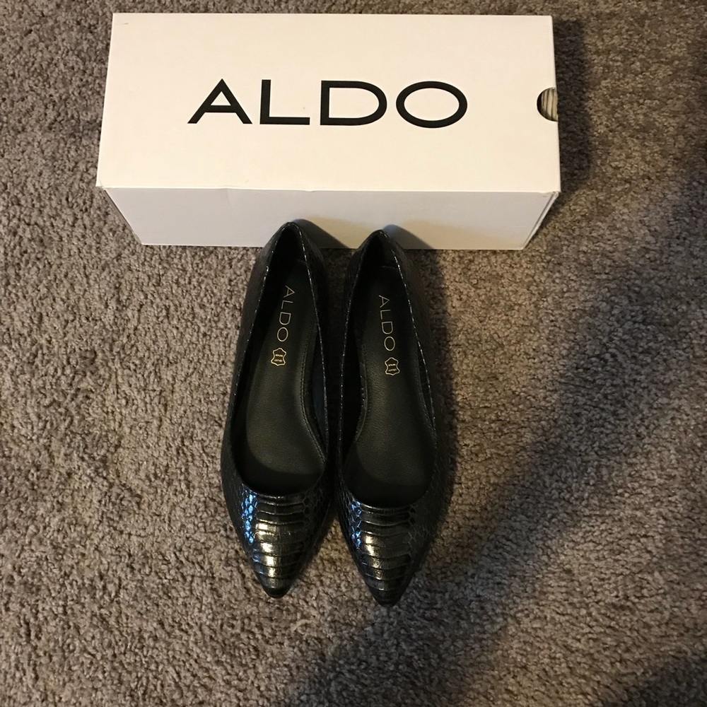 Black flats